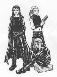 Elves in Black Leather