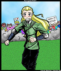 Run, Legolas, Run!